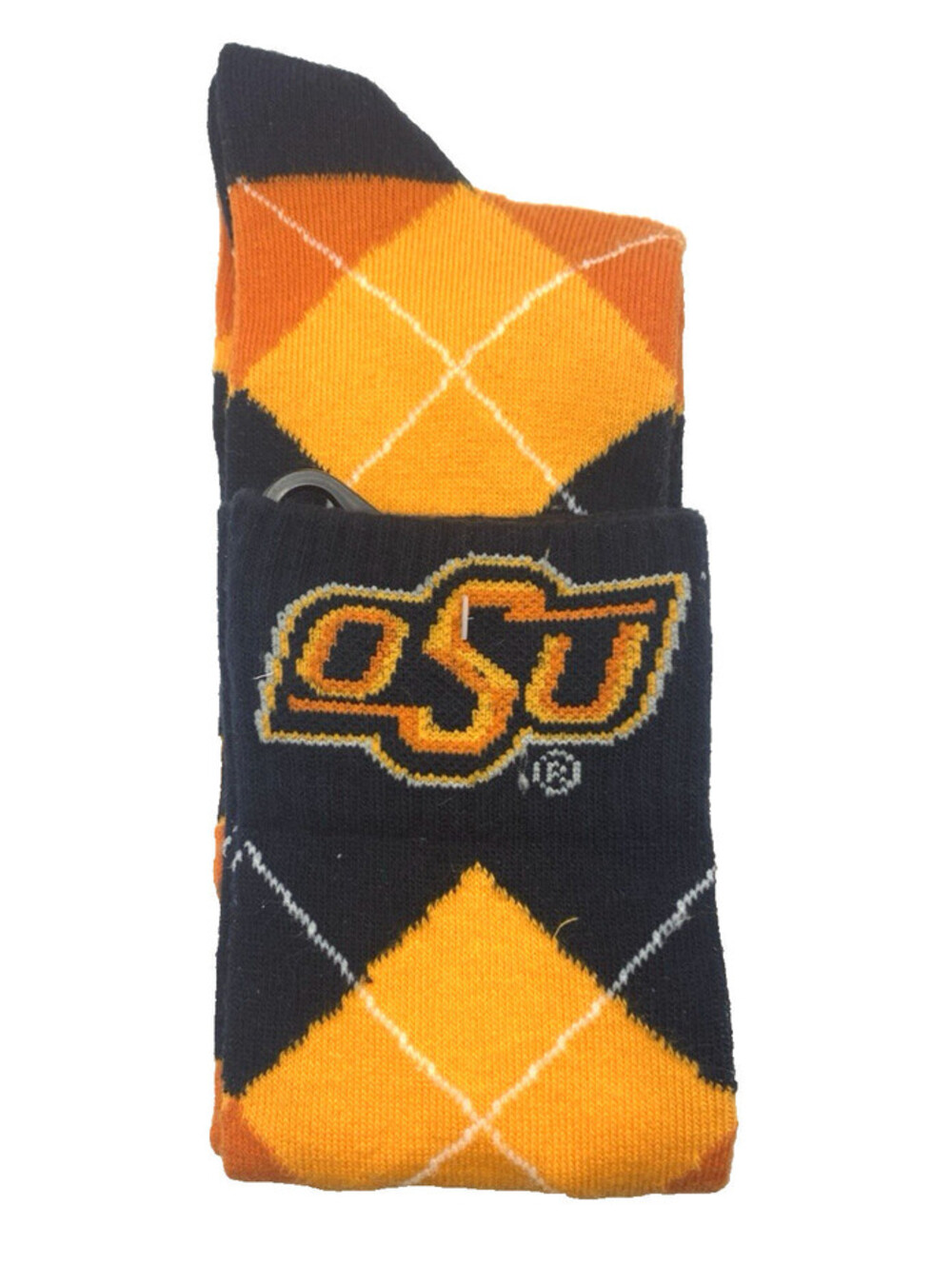 OSU Oklahoma State Cowboys Size Lg Crew Socks
